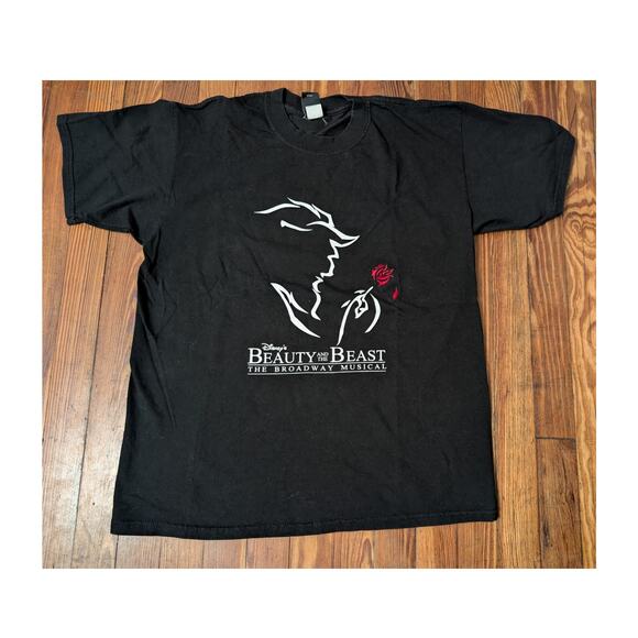 Beauty and the Beast Broadway VTG Mens Size Large T- Shirt - Picture 1 of 7